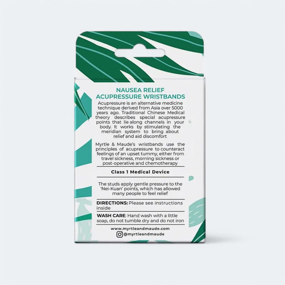 Morning Sickness Acupressure Wristbands