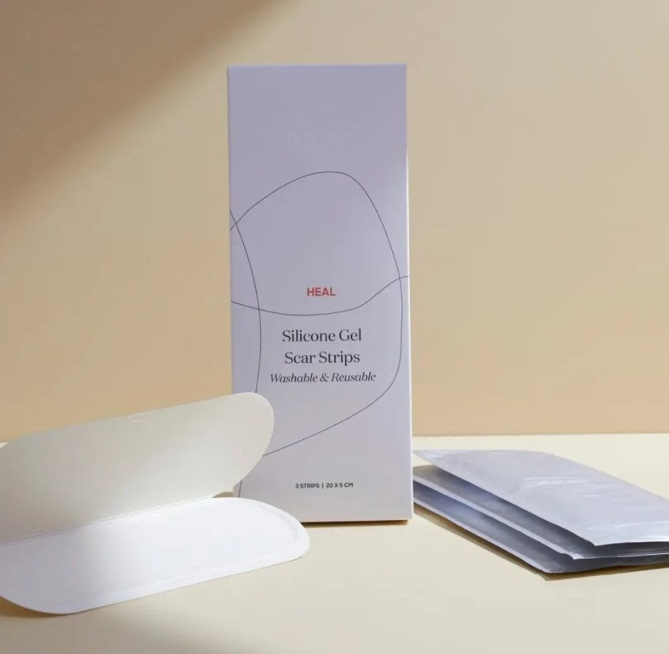 Bare Mum Silicone Gel Scar Strips (3 Reusable Strips)