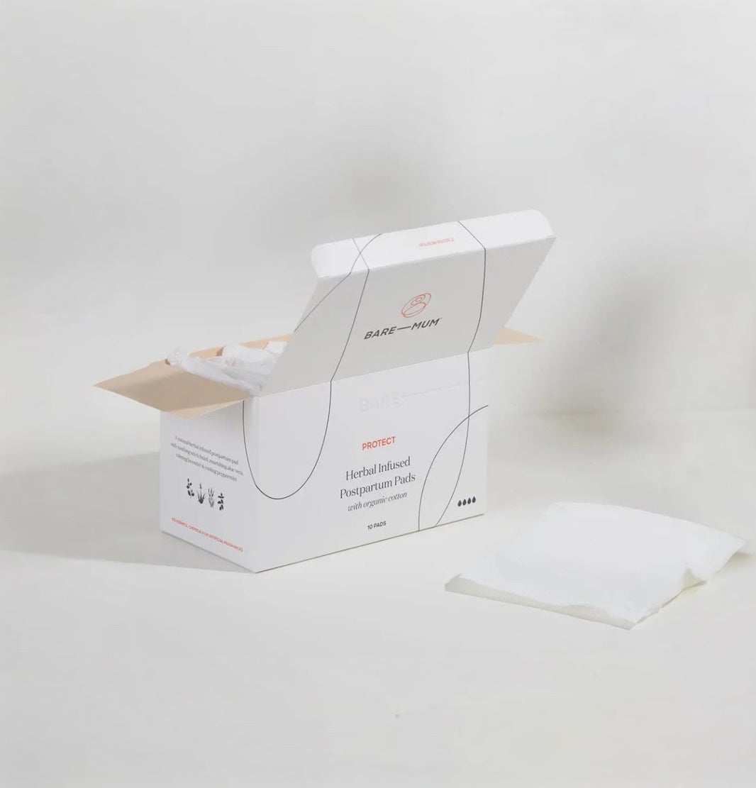 Herbal Infused Postpartum Pads (10 Pack)