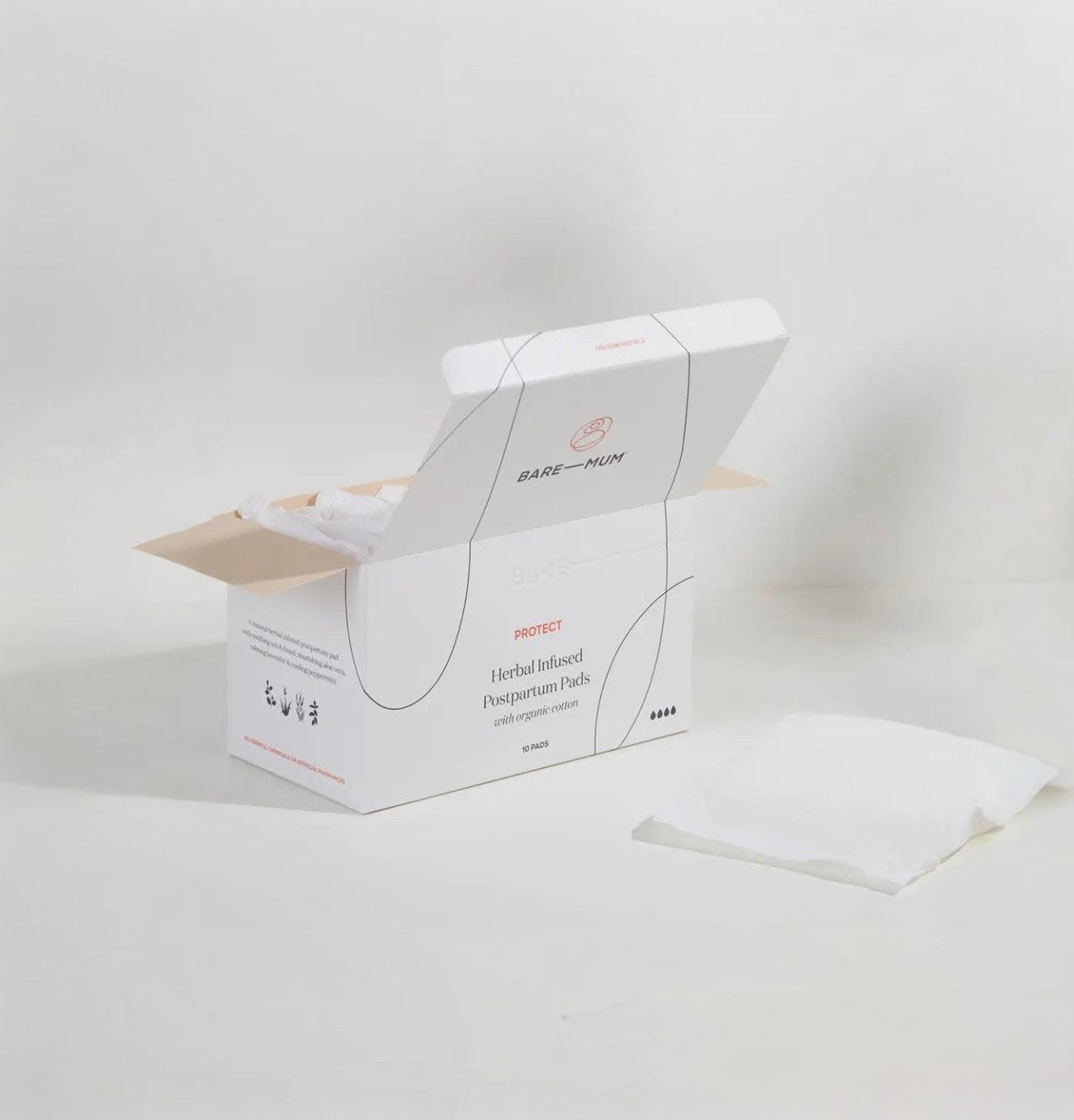 Herbal Infused Postpartum Pads (10 Pack)